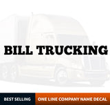 1 Line Decal Sticker