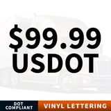 usdot decal sticker