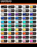 2 Line Company Name + 1 Line Regulation Decal (Set of 2)
