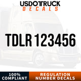 TDLR decal