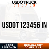 usdot decal Indiana