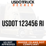 usdot decal Rhode Island
