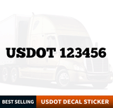 usdot decal sticker
