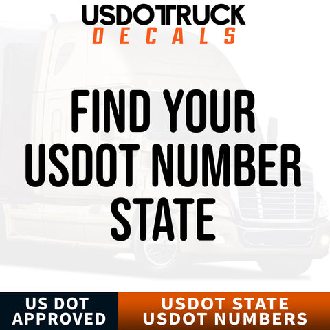 usdot number by states