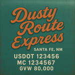 Custom Truck Door USDOT Lettering Decal Sticker Signs With DOT, MC, GVW, KYU, CA Lettering (Set of 2)