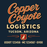 Custom Truck Door USDOT Lettering Decal Sticker Signs With DOT, MC, GVW, KYU, CA Lettering (Set of 2)