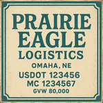 Custom Truck Door USDOT Lettering Decal Sticker Signs With DOT, MC, GVW, KYU, CA Lettering (Set of 2)