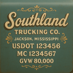 Custom Truck Door USDOT Lettering Decal Sticker Signs With DOT, MC, GVW, KYU, CA Lettering (Set of 2)