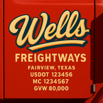 Custom Truck Door USDOT Lettering Decal Sticker Signs With DOT, MC, GVW, KYU, CA Lettering (Set of 2)