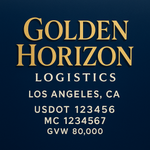 Custom Truck Door USDOT Lettering Decal Sticker Signs With DOT, MC, GVW, KYU, CA Lettering (Set of 2)