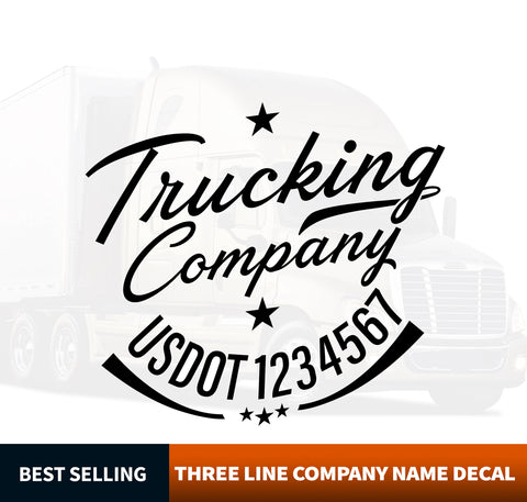  Truck Door Decal Template (USDOT)