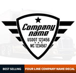 Truck Door Decal Template (USDOT)