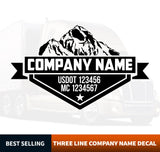 Truck Door Decal Template (USDOT)