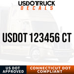 usdot decal Connecticut